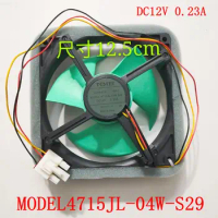 New Original MODEL4715JL-04W-S29 DC12V 0.23A for Midea Haier Panasonic Refrigerator Cooling Fan parts