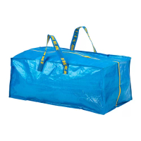 FRAKTA 收納袋, 藍色, 73x35x30 公分 76 公升