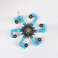 SK-M396 Mainan Anak Fidget Hand Spinner Robot Berputar Lipat / Robot Fingertip Mechanical Toys Pengh