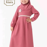 galeri kiara gamis anak perempuan M denim