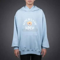 ADLV BEAR BROWN BLUE HOODIE (100% AUTHENTIC) 2