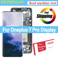 100% Original 6.67'' Amoled LCD for Oneplus 7 Pro Display Touch Screen Digitizer For One plus 7 Pro Repair Parts Display