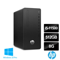 【HP 惠普】280 Pro G8 MT 六核心商用桌上型電腦24J29AV(i5-11500/8G/512 SSD/W10P)