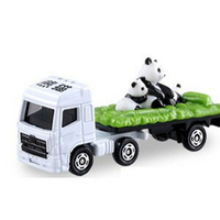 大賀屋 TOMICA 熊貓運輸車003_438908 多美 小汽車 玩具 模型 兒童 日貨 正版授權 L00010066