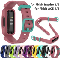 2023 New Fashion Color Strap Compitable For Fitbit ACE 3/ Fitbit Inspire 2/HR Watchband High Quality Fashion Sports Accessories