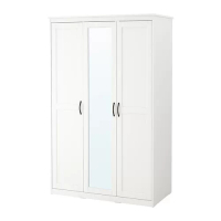 SONGESAND 衣櫃/衣櫥, 白色, 120x60x191 公分