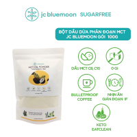Bột dầu dừa phân đoạn JC Bluemoon MCT Oil 200g - Hỗ trợ lâu đói, tăng năng lượng cho người tập Gym v