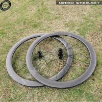 UCI Quality Carbon Wheelset Disc Brake 700c Clincher Tubeless Tubular UR03D Center Lock Carbon Road Disc Brake Wheels