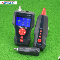 Noyafa Network Cable Tester NF-8601 Line Finder Bnc Rj45 Rj11 Cat5 Cat6 Cat7 Lan Ping Poe Length Test Network Cable Tracker