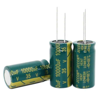 10pcs--100PCS/lot 35V 10000UF 18*35MM high frequency aluminum electrolytic capacitor 10000uf 35v