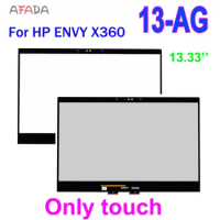 13.3" Front Glass HP ENVY x360 13-AG Series LCD LP133WF4 SPA4 M133NVF3 R0 IPS 1080P LCD Touch Screen Digitizer Assembly