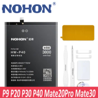 NOHON Battery For Huawei P40 P30 P20 P9 Lite 10 Pro Nova 6 (5G) SE Mate 20 30 Pro Honor 10 Lite i V 30 View HB525777EEW Bateria