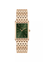 Daniel Wellington Bound 32x22mm 9-link Rose Gold - Emerald Sunray 玫瑰金色 不銹鋼 DW 女性 手錶
