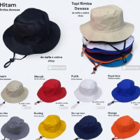 topi rimba polos/topi gunung dewasa/untuk laki-laki prempuan Outdoor