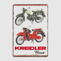 Kreidler Florett Metal Plaque Poster Plates Customize Cinema Kitchen Mural Tin Sign Posters