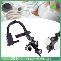 COD Shadowless Headgear Loupes Headlam Dental Shadowless Headlamp Package Headlamp Kaca Pembesar Dok