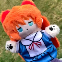 dragon puppet 2D Fan Merchandise Doll Asuka Ayanami Rei Plush Hand Puppet Cotton Doll Figurine Anime