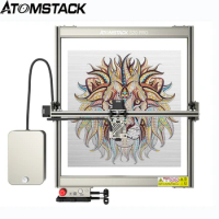 Atomstack A10 V2 Laser Engraver 10-12W High Speed Engraving Cutting Machine  Fixed-Focus Ultra-thin Laser 400x400mm 3D Printer - AliExpress