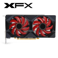 Used XFX RX 560 4GB Video Cards GPU 128 Bit For AMD Radeon RX560D Graphics Cards GDDR5 Desktop Computer Video Game Not Mining