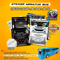 Stiker Miniatur Lampu Bus Sticker aksesoris miniatur bus jb3 jb2 / Sricker Head Lamp Jetbus 5 / Jetb