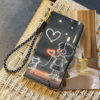 Ốp lưng điện thoại ví gập nam châm cho Samsung Galaxy A23/21s/20s/17/16/15 4G/14 5G/13/12/07/06/05/0