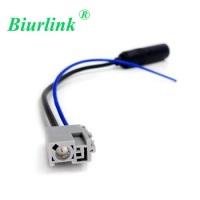 Biurlink Original 5" Car CD FM Male Aerial Antenna Transfer Wire Harness Cable For Honda Crider Jade XRV Vezel Fit 2012-2016
