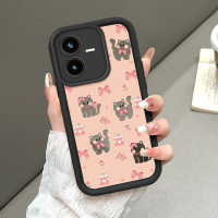 Cocok Untuk VIVO Y22 Y22S Case kucing lucu Casing Hp Silikon Pelindung Tahan Benturan Phone Case 825