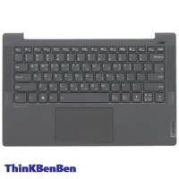 KR Korean Black Keyboard Upper Case Palmrest Shell Cover For Lenovo Ideapad 5 14 14IIL05 14ARE05 14ALC05 14ITL05 5CB0Y88565