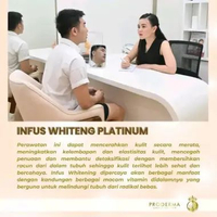Infus Whitening Platinum Paket 2x