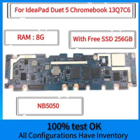 For IdeaPad Duet 5 Chromebook 13Q7C6 Laptop Motherboard.With CPU and RAM 8G,With Free SSD 256GB