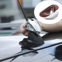 Car Shark Fin Antenna Accessories For Ford Ranger 2015-2021 Antenna Base Trim Sticker