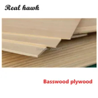 297x210x1/1.5/2/3/4/5/6mm super quality Aviation model layer board basswood plywood plank DIY wood model materials