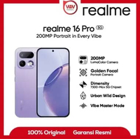HP Realme 16 Pro Ram 12GB Internal 256GB Garansi Resmi Orcid Purple