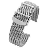 PCAVO Watch bracelet For IWC PORTUGIESER W391012 series wristband Men milan stainless steel 20mm 22mm watchband STRAPS