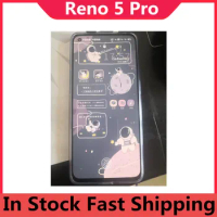 DHL Fast Delivery Oppo Reno 5 Pro 5G Cell Phone 6.55" OLED 90HZ 64.0MP 65W Super Charger Face ID OTA Dimensity 1000+ Android 10