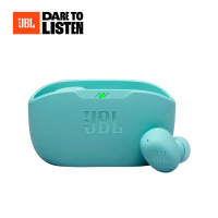 【JBL】Wave Buds 2 真無線降噪藍牙耳機-藍綠色