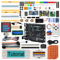 Freenove Ultimate Starter Kit for Arduino UNO R3 V4, 274-Page Detailed Tutorial, 217 Items, 51 Projects