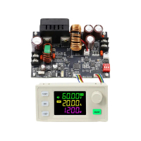 XY6020LV แผงแสดงผลตัวควบคุมแรงดัน อุปกรณ์จ่ายไฟลดแรงดัน 6.0–70 โวลต์ การปรับแรงดันได้