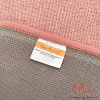 Tren-D-rugs karpet polos aesthetic bulat bundar round diameter 120cm anti slip modern bulu alas lant