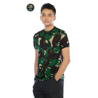 Kaos Loreng Lengan Pendek Baju Kaos Loreng Dryfit Jersey