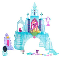 Hasbro My Little Pony A New Generation Crystal Empire Model Toy Equestria Series Crystal Castle Set Anime Figure Girl Toy Gifts