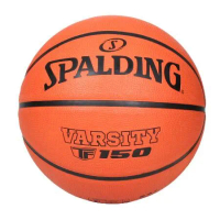 SPALDING TF-150 FIBA #7橡膠籃球-訓練 室內外 7號球 斯伯丁 橘