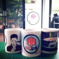 CETAK MUG CUSTOM Keramik Putih