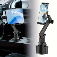 Pemegang Cawan Kereta yang Kukuh - Pemasangan Serbaguna untuk Tablet dan Telefon dengan Saiz 4 hingg