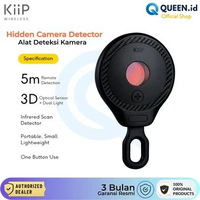 KIIP CD01 Hidden Camera Detector Alat Deteksi Kamera Tersembunyi Hidden Spy Cam