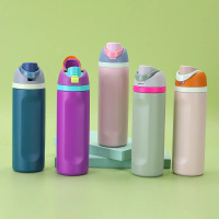 Owala Bình Nước Inox Giữ Nhiệt, Cốc Trái Cây, Dung Tích Lớn, Dùng Tay, Phù Hợp Cho Thể Thao Ngoài Tr