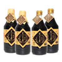 【黑豆桑】金缸禮盒組(金豆醬油 550mlx2+缸底醬油 550mlx2)