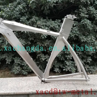 Titanium blade bicycle frame chinese Ti Time Trial bicycle frame Custom Titanium 700C road bike frame