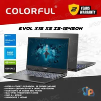 Laptop Gaming Colorful Evol X15 XS - Intel Core i5-12450H | 16GB | GeForce RTX 3050 | SSD NVMe 512GB