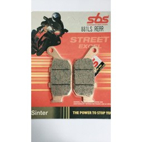 【極速傳說】SBS 煞車皮/來令片881LS(適用:HONDA CBR250R/CBR300R/CBR500R)